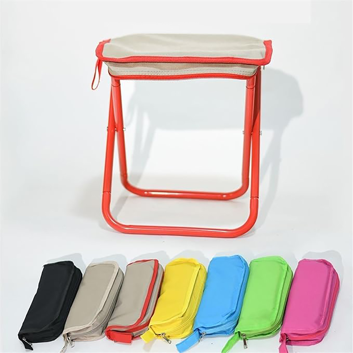 Ultra Portable Folding Chair Folds Into Wallet Size 2