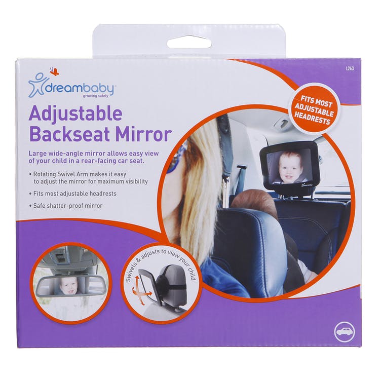 Adjustable Backseat Mirrors - 9.5" x 8" 1