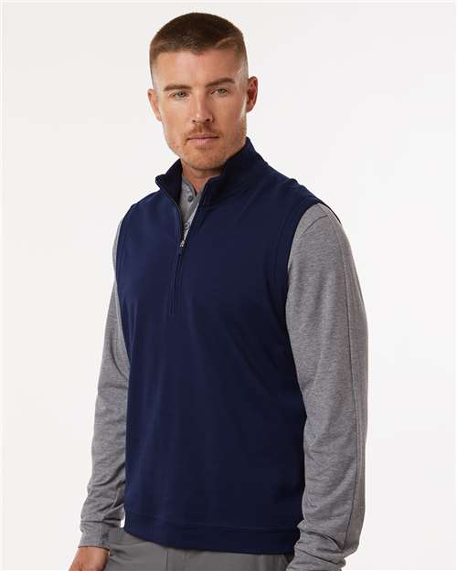 Men's Club Quarter-Zip Vest - A599 22