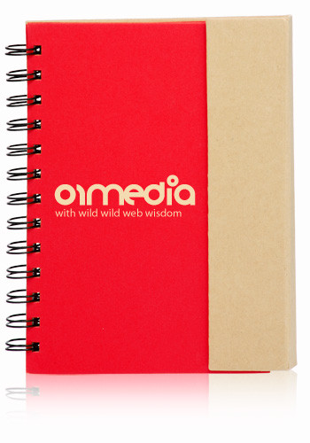 Two Tone Eco Friendly Notebooks 10