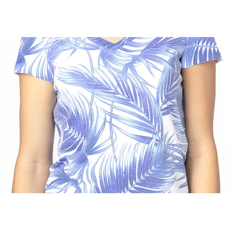 Threadfast Apparel Ladies' Ultimate CVC V-Neck T-Shirt 3