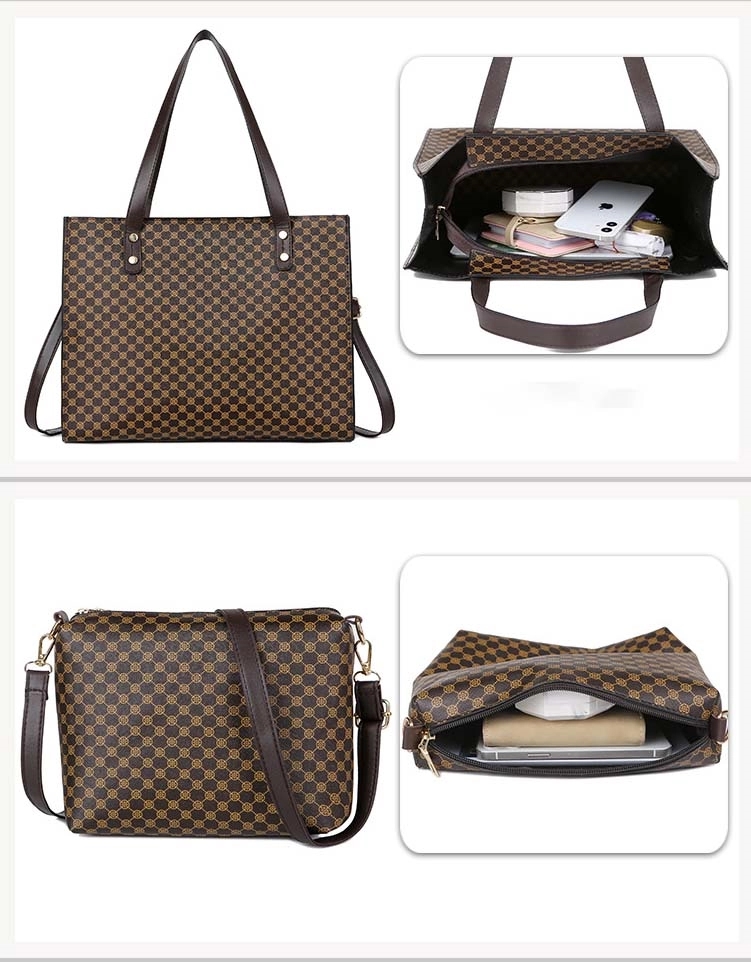 Custom Satchel Purse Set 4pcs 10