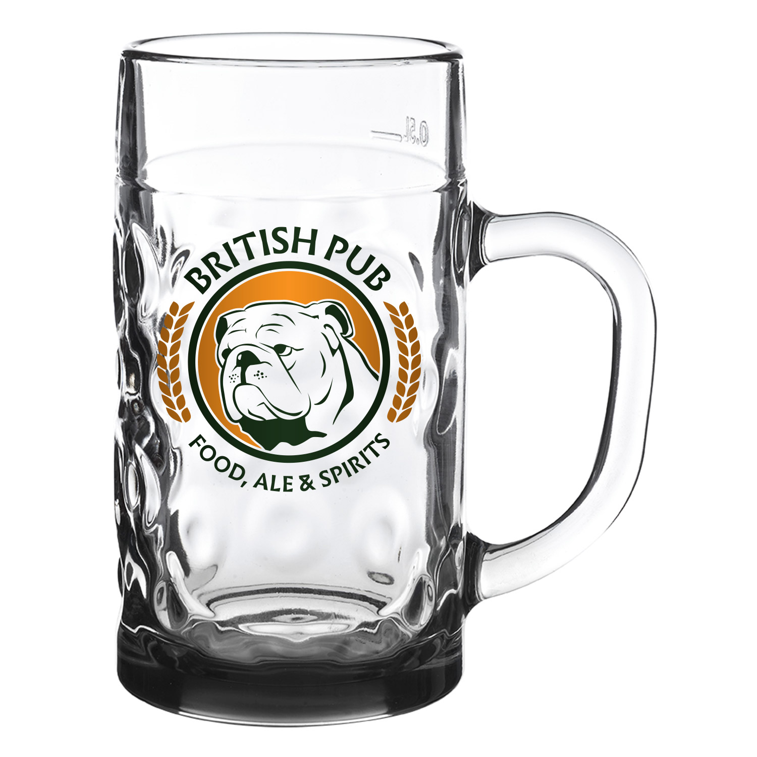 0.5 liter Libbey Munich Beer Stein (2 Color Imprint) 2