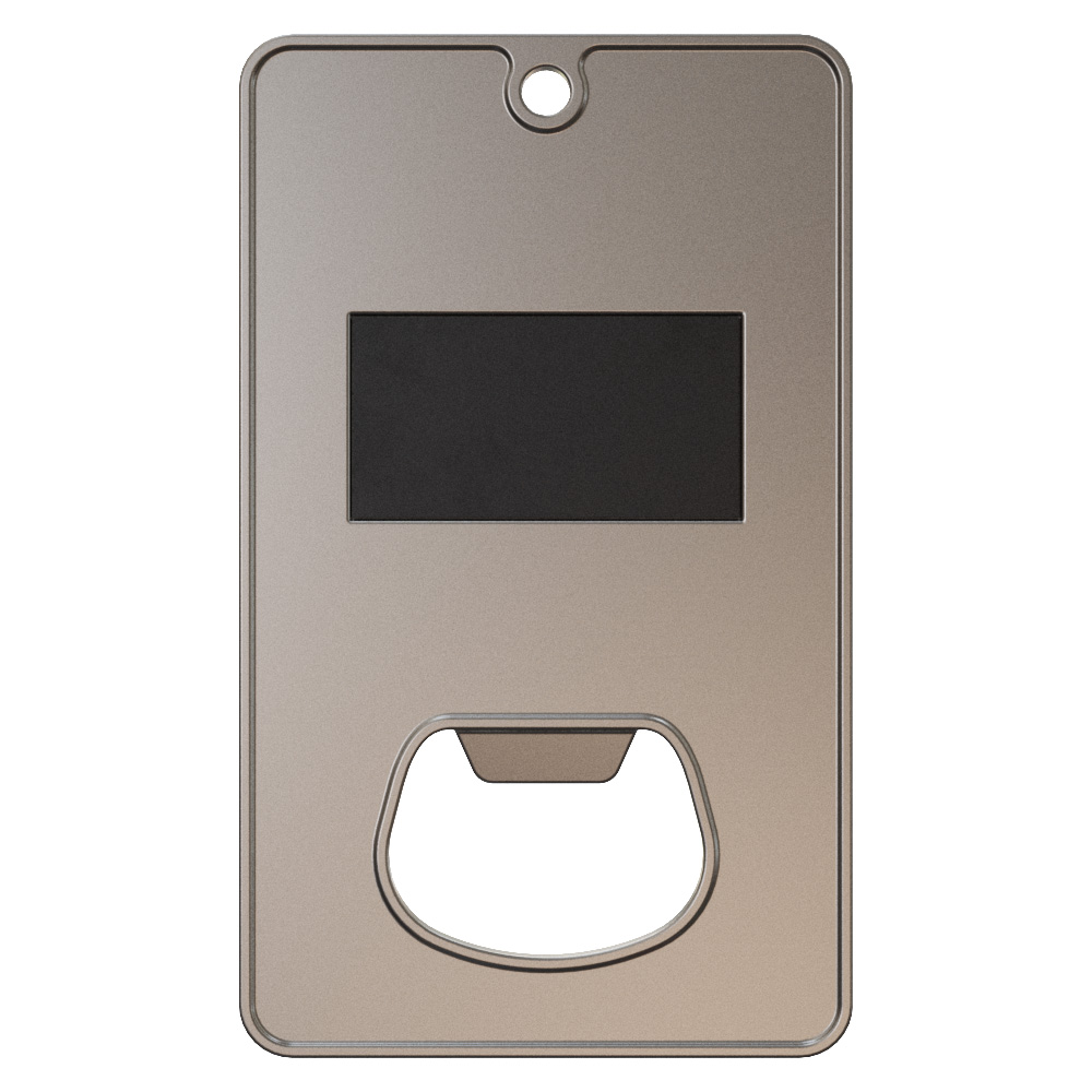 3.25" Express Vibraprint® Bottle opener medallion 3