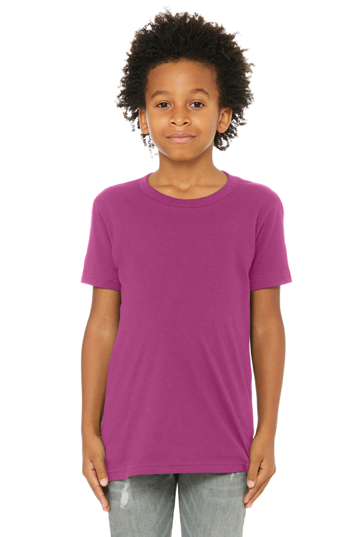 BELLA+CANVAS Youth Jersey Short Sleeve Tee. BC3001Y 175