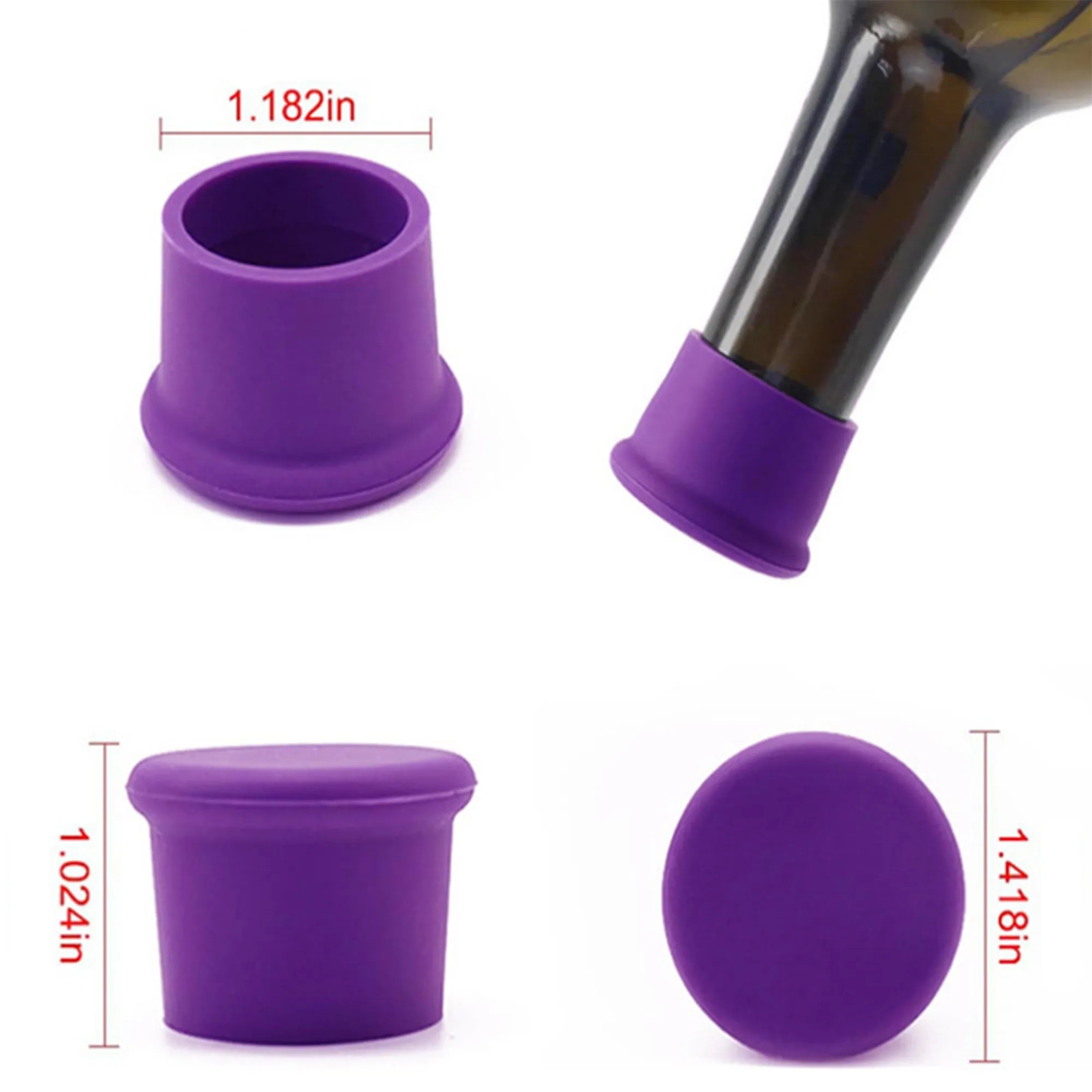 Silicone Wine Stoppers 5