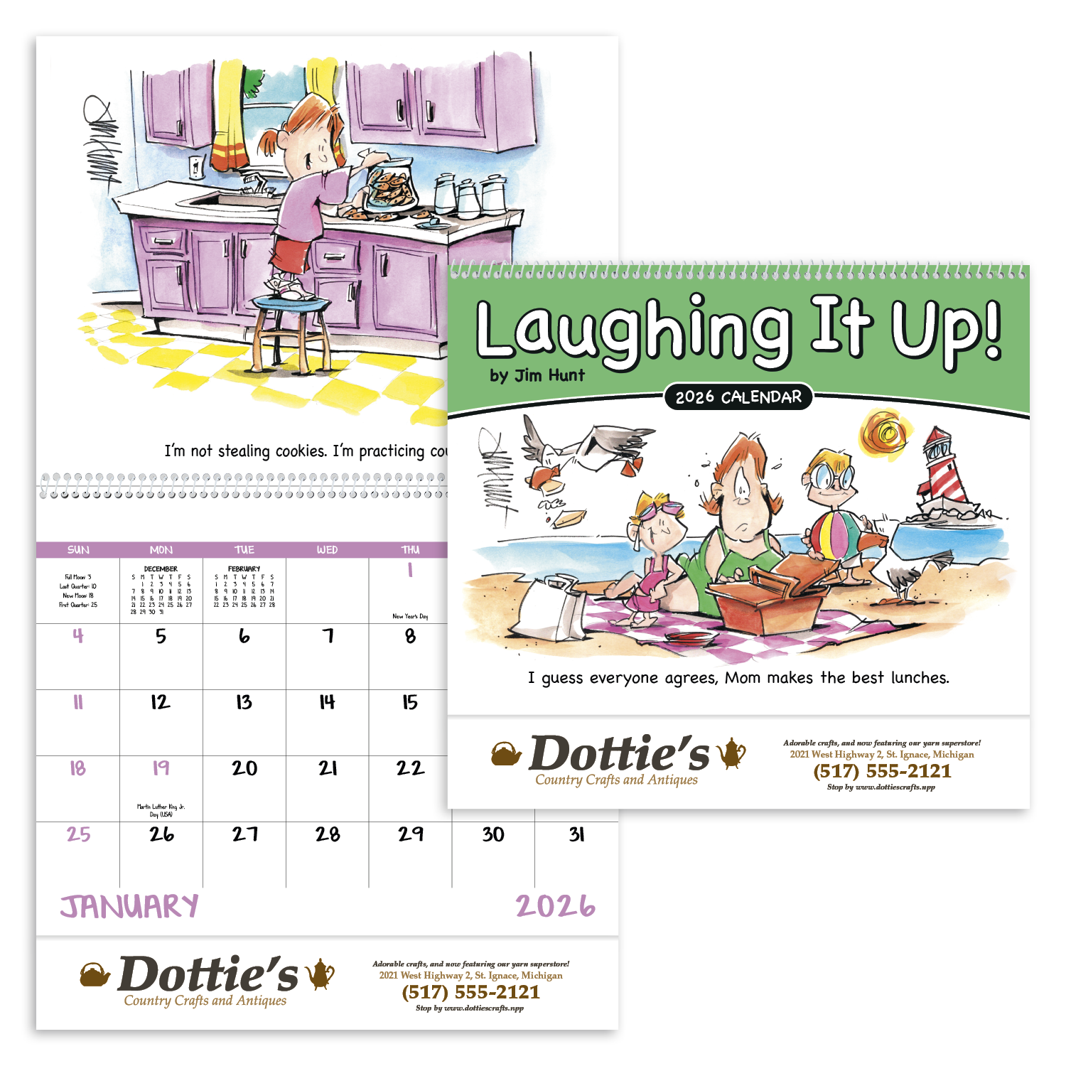 Good Value™ Laughing It Up! - Spiral Calendar 19