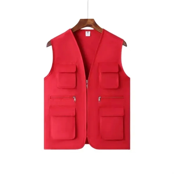 Multi-Pocket Volunteer Vest - Functional Utility Wear 6