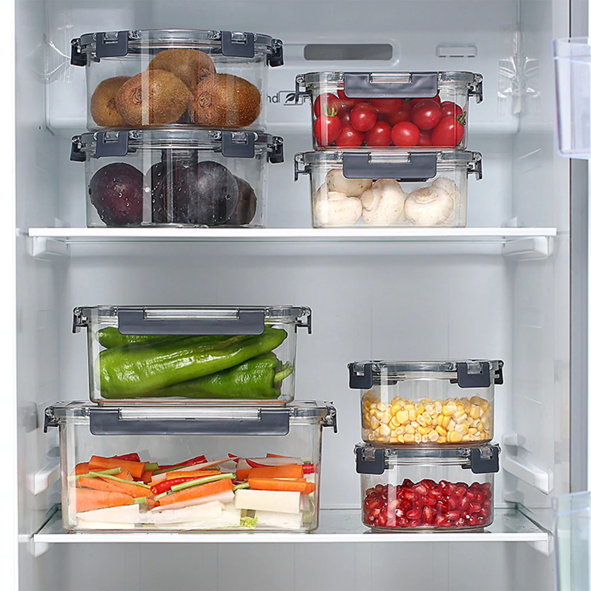 Airtight Plastic Containers BPA-Free 4