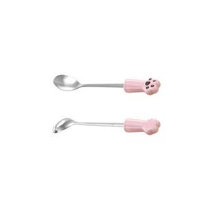 Ceramic Paw Shaped Steel Spoon 8