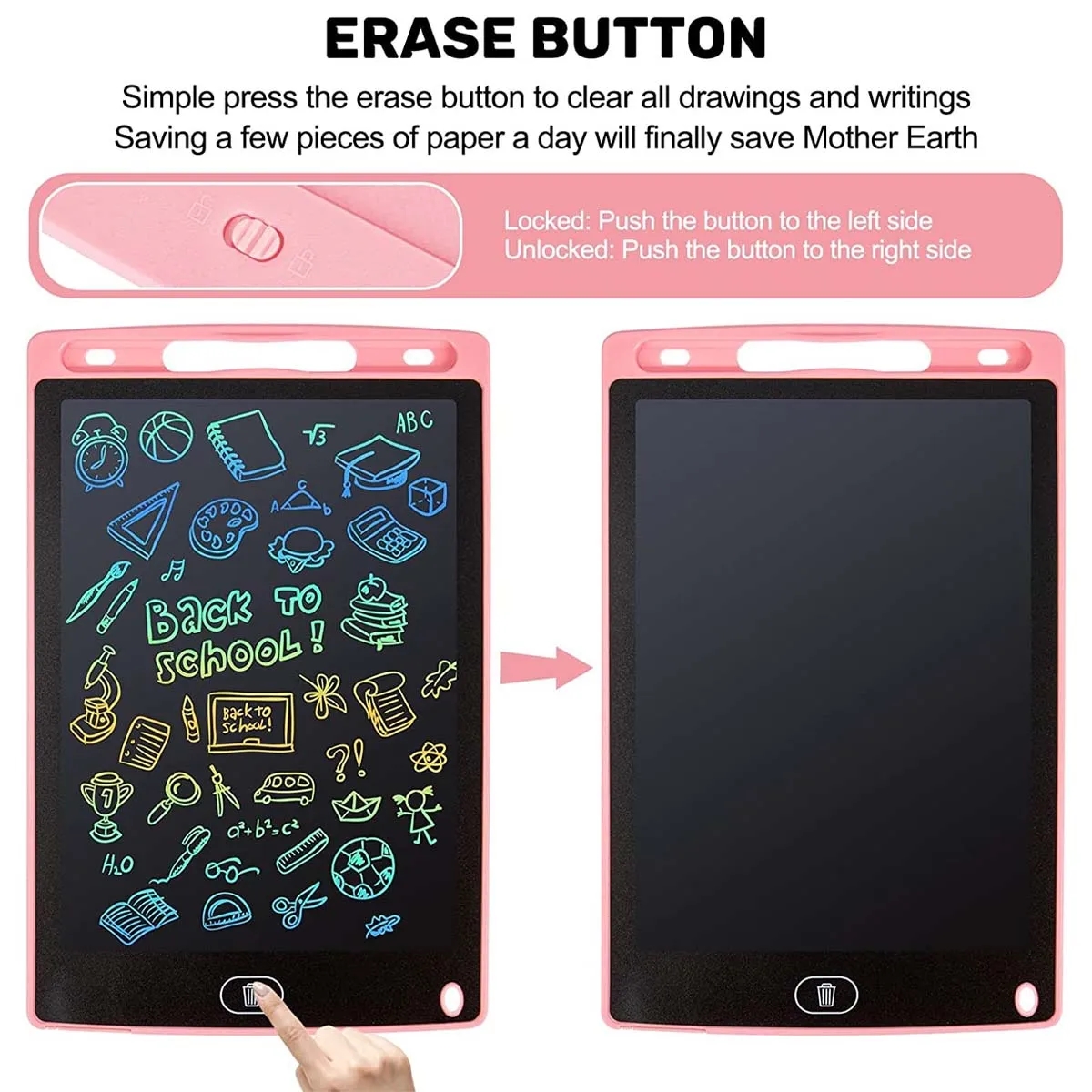 8.5 Inch Erasable LCD Writing Tablet for Kids 1
