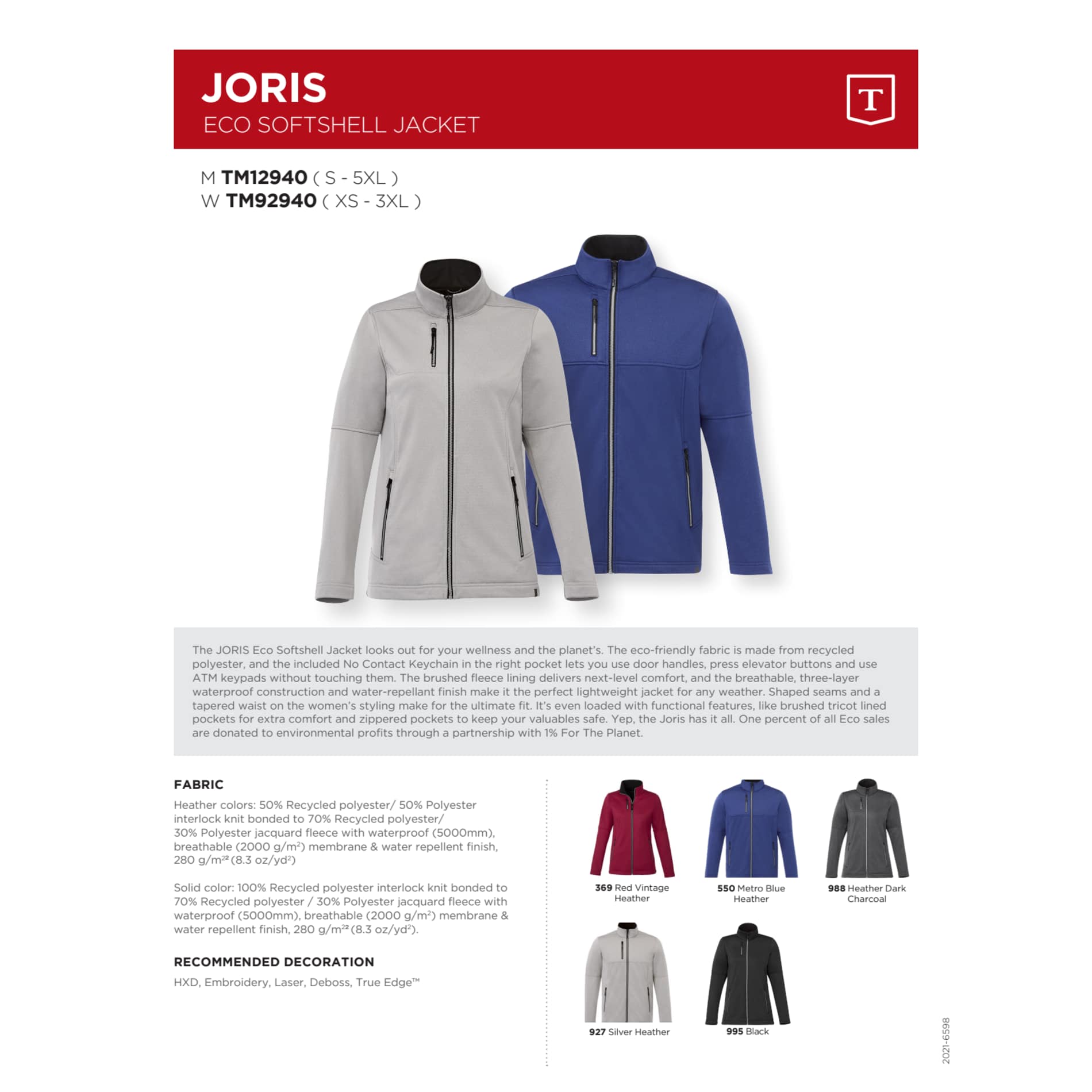 Women's JORIS Eco Softshell Jacket 174