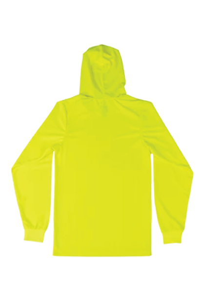 XTREME HI-VIZ MESH LONG SLEEVE HOODIE T-SHIRT