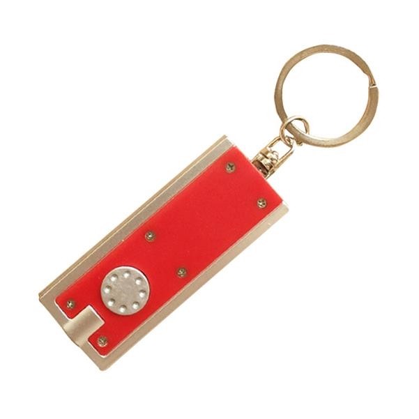 Mini Flash Light w/Super Bright LED & Swivel Key Chain 4