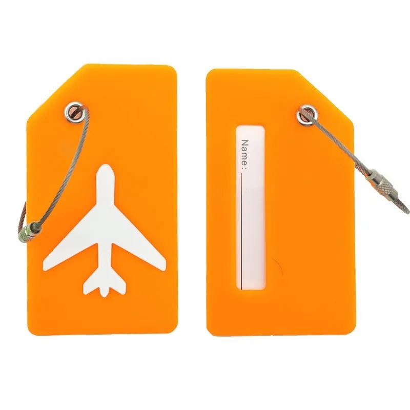 3.5 Inch Silicone Luggage Tag Compact and Lightweight 7