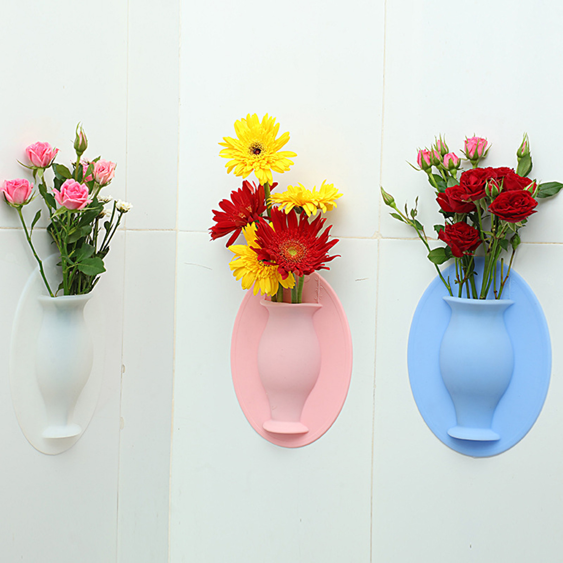 Wall Silicone Vase 3