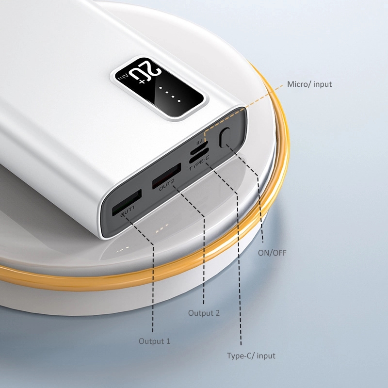 Portable 20000mAh Phone Power Bank 4