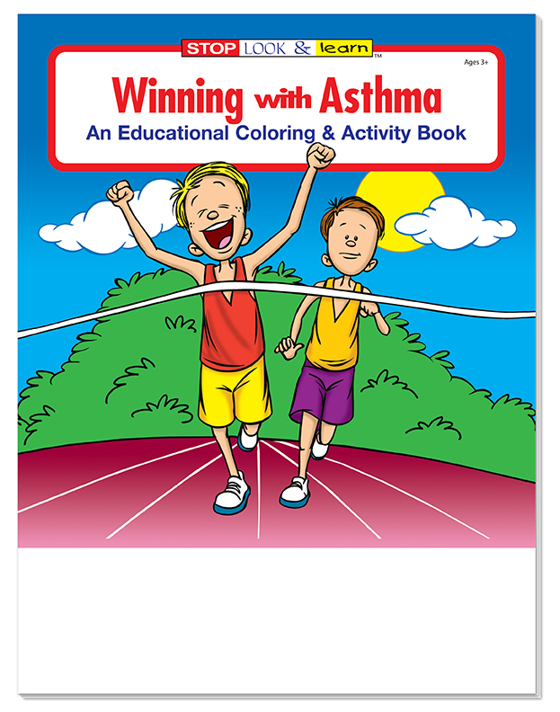 COLORING BOOK - Winning With Asthma Coloring & Activity Book 1
