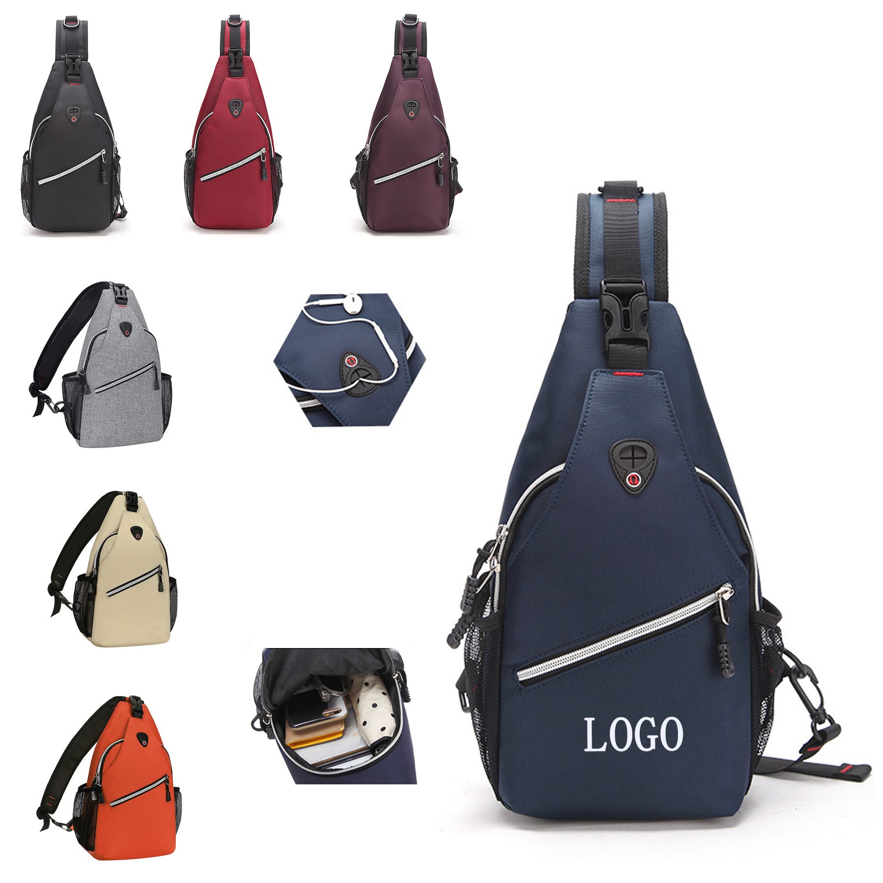 Unisex Travel Sling Backpack 1