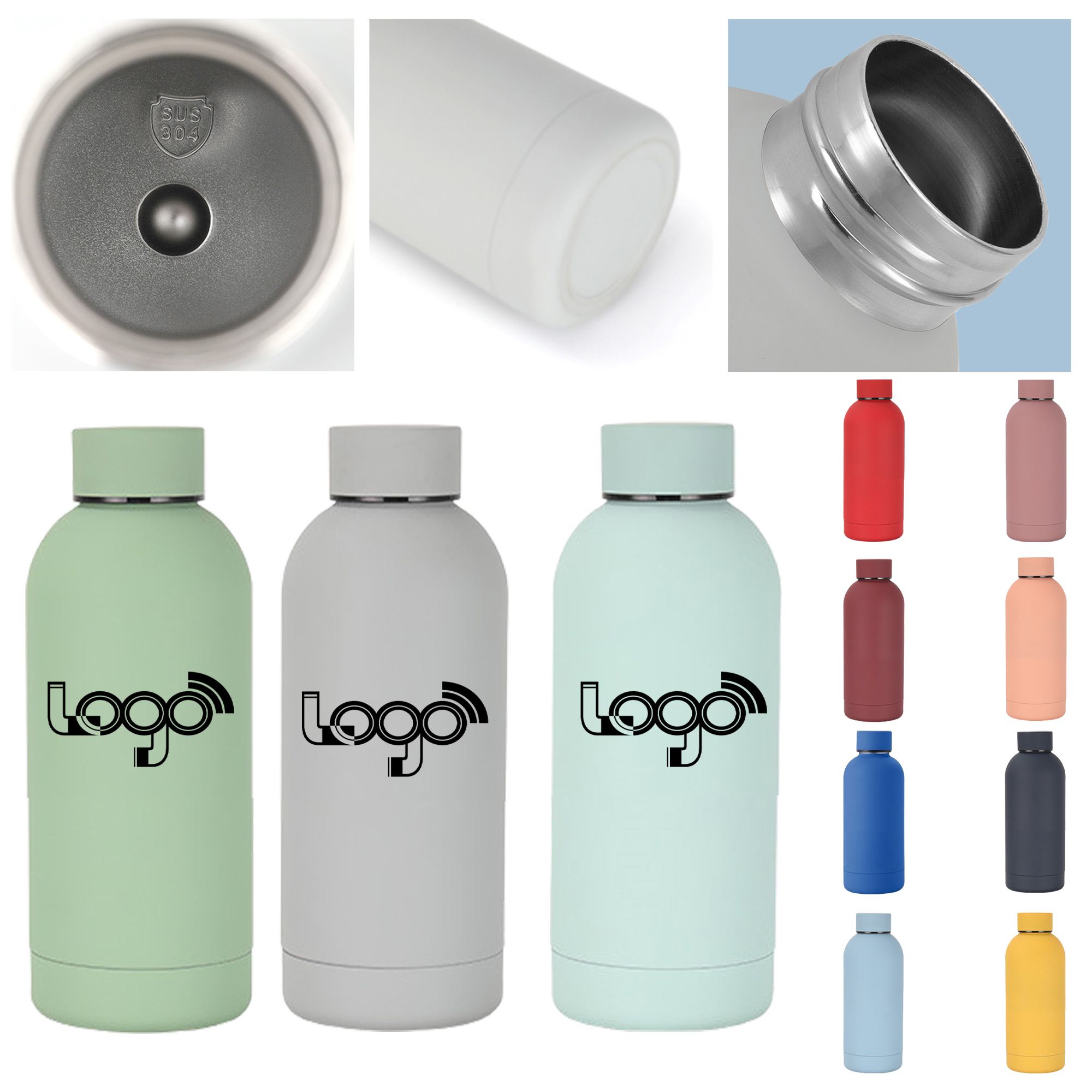 12oz Stainless Steel Insulated Bottle 2