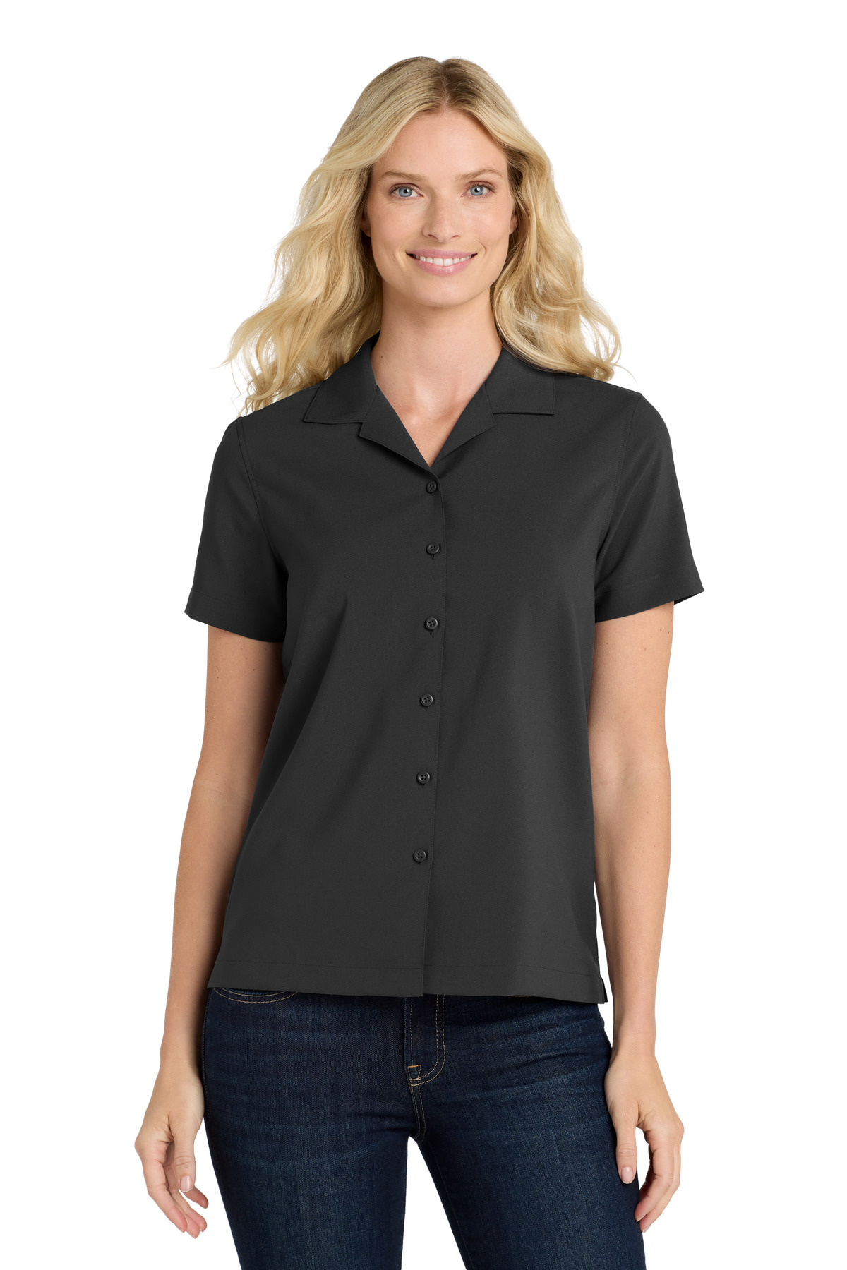 Port Authority Women's Short Sleeve Performance Staff Shirt LW400 36