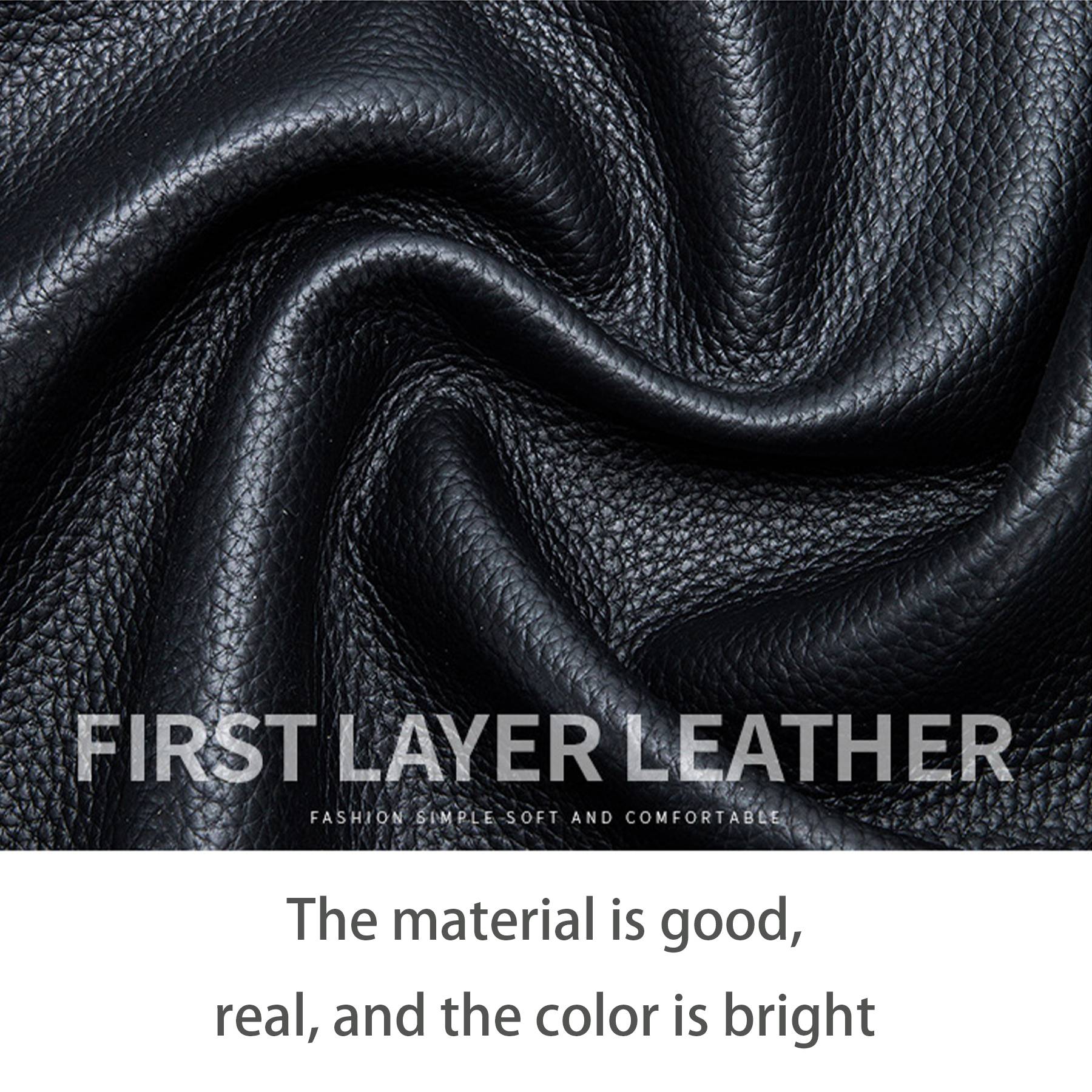 Genuine Leather Simple and versatile coin purse 10