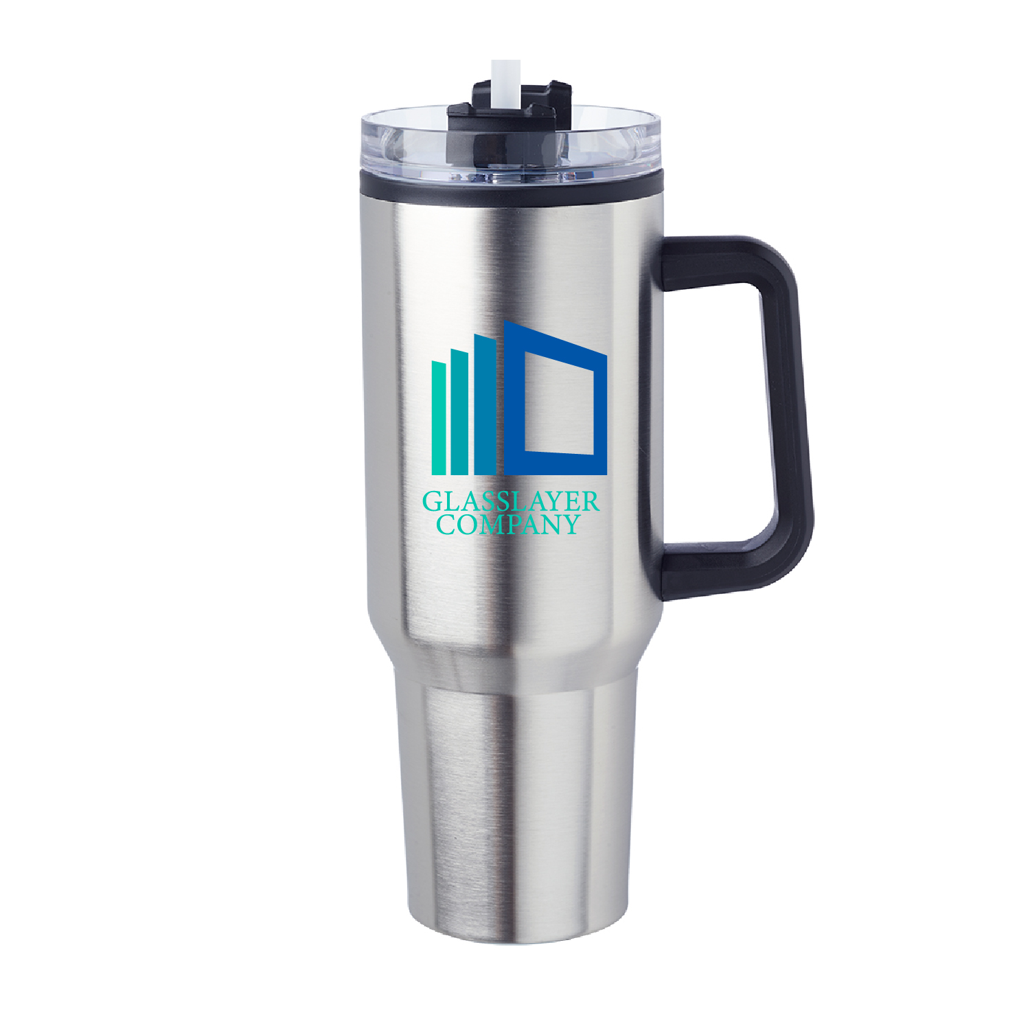 40 oz. Victor Travel Mug (Full Color Imprint) 2