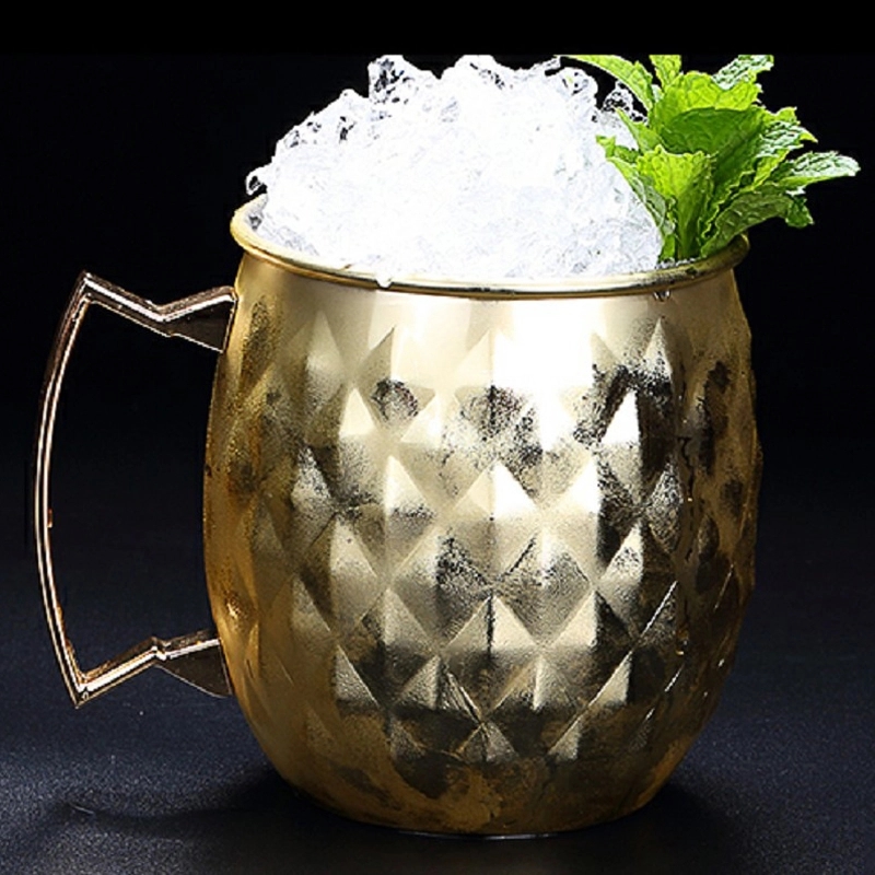 Custom 17 oz Stainless Steel Moscow Mule Mug 6