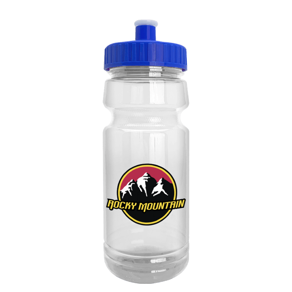 Wheely 24oz Transparent Bike Bottle w/Push-Pull Lid 23