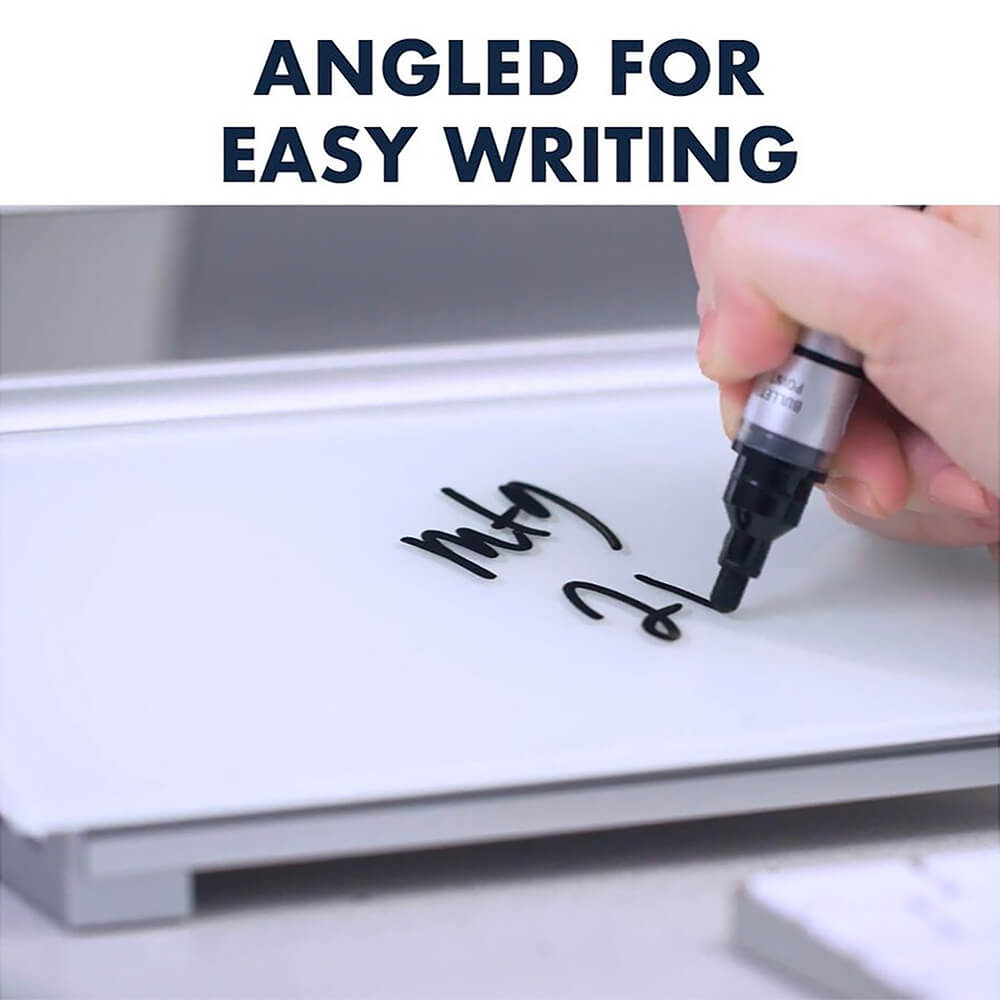 Glass Dry-Erase Desktop Computer Pad