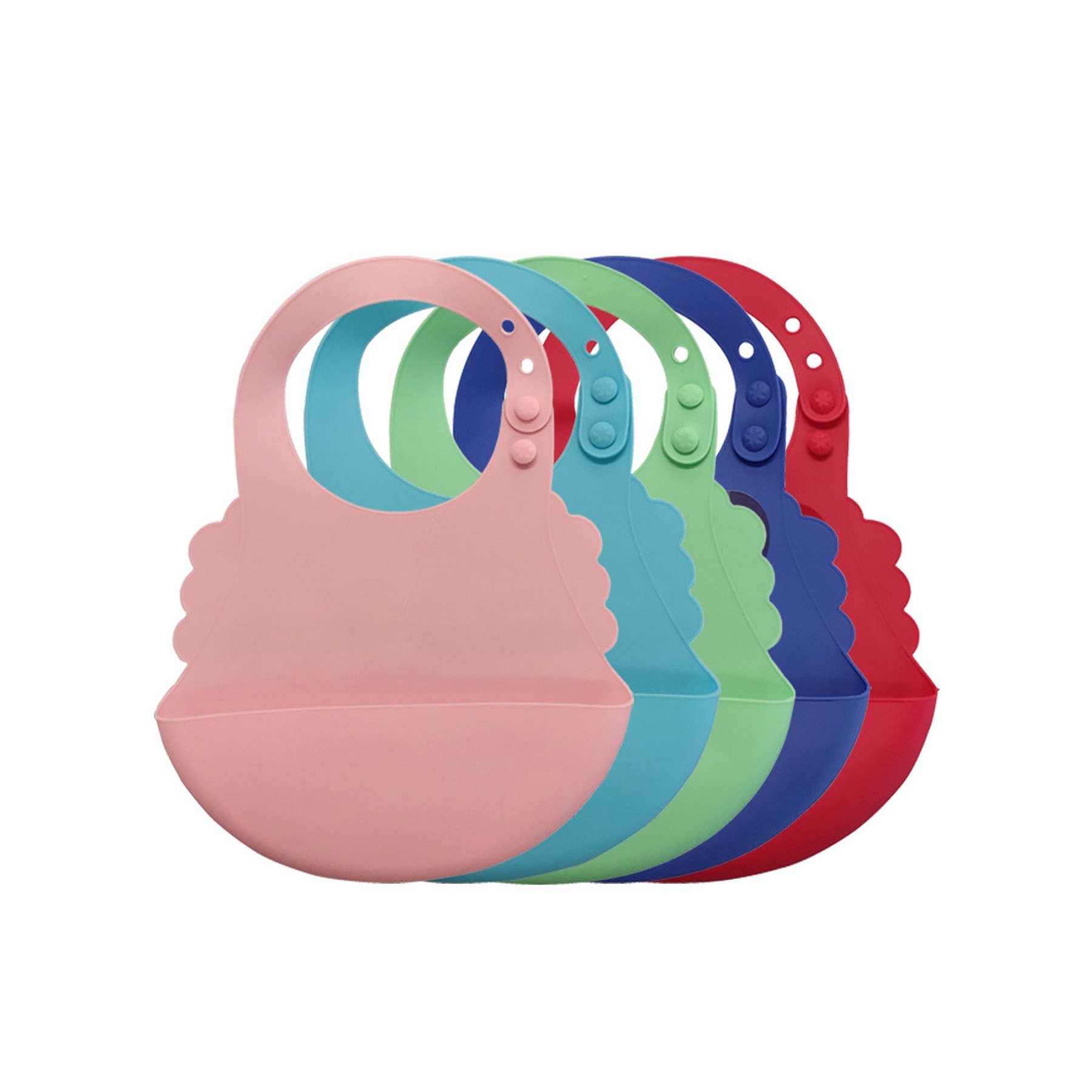 Ultra-Thin Lightweight Silicone Baby Bib Waterproof 3
