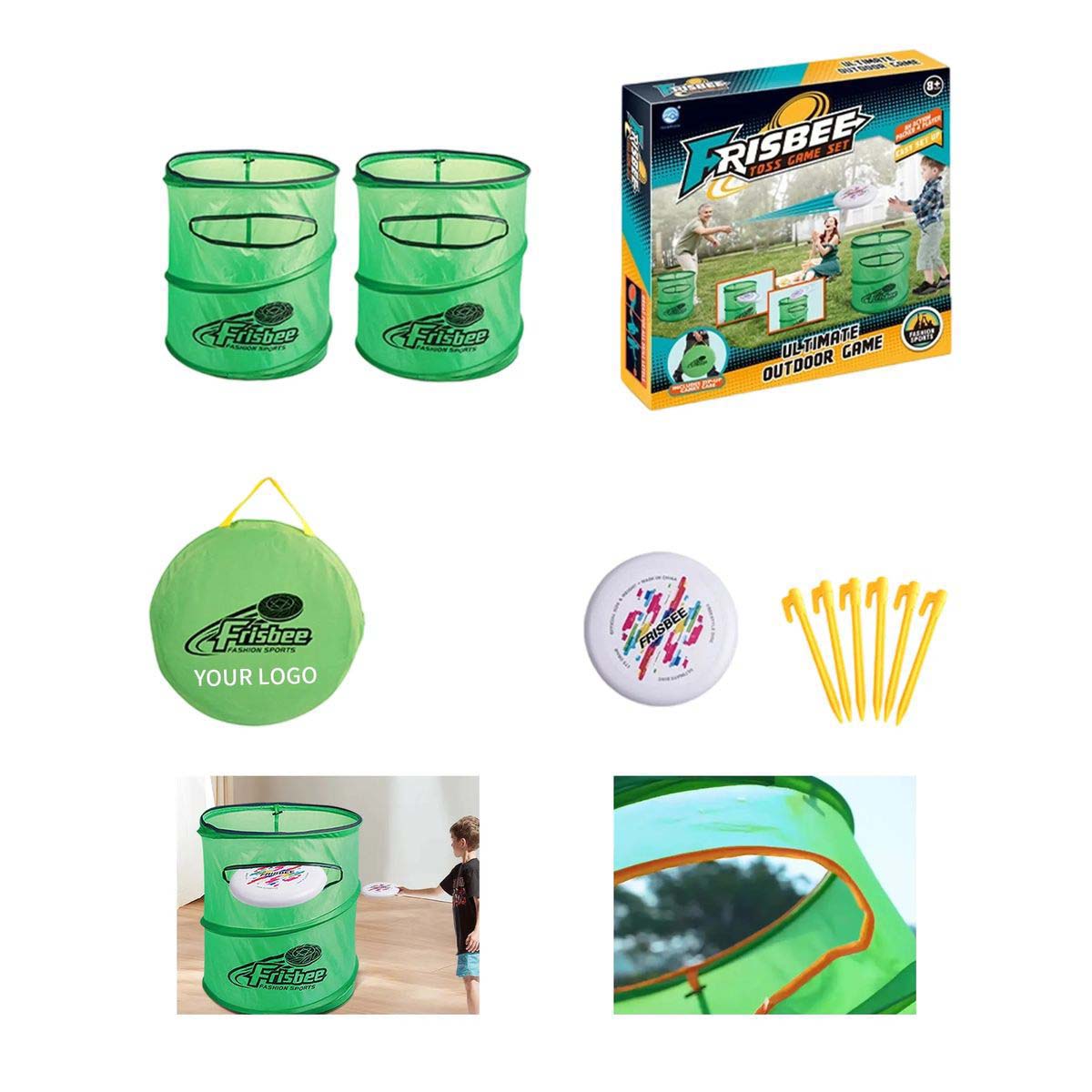 Children Flying Disc Game with Scoring 2
