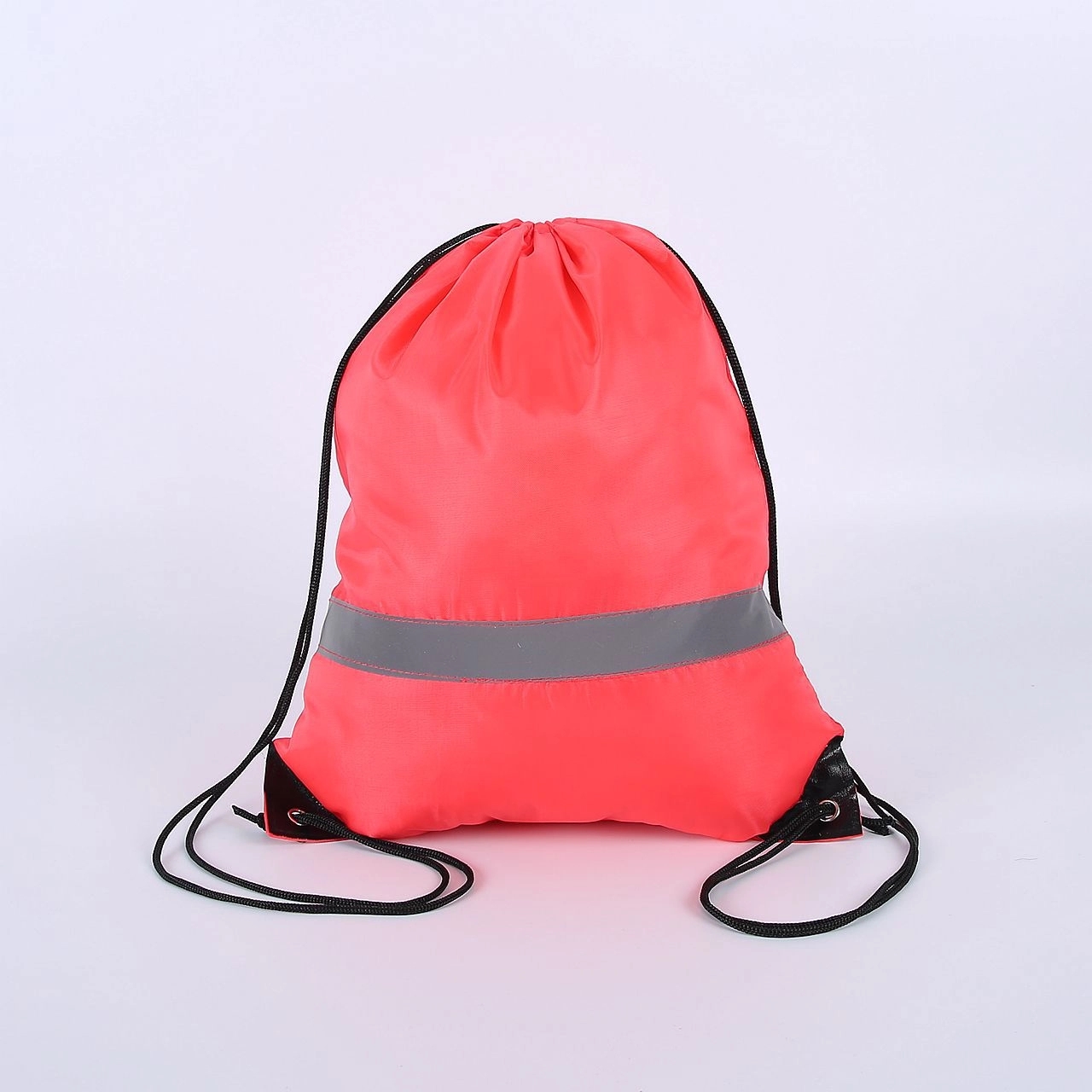 Custom 210 D Polyester Drawstring Bag 15