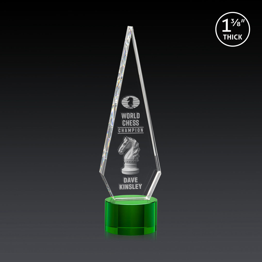 Springfield 3D Award on Marvel Base - Green 23