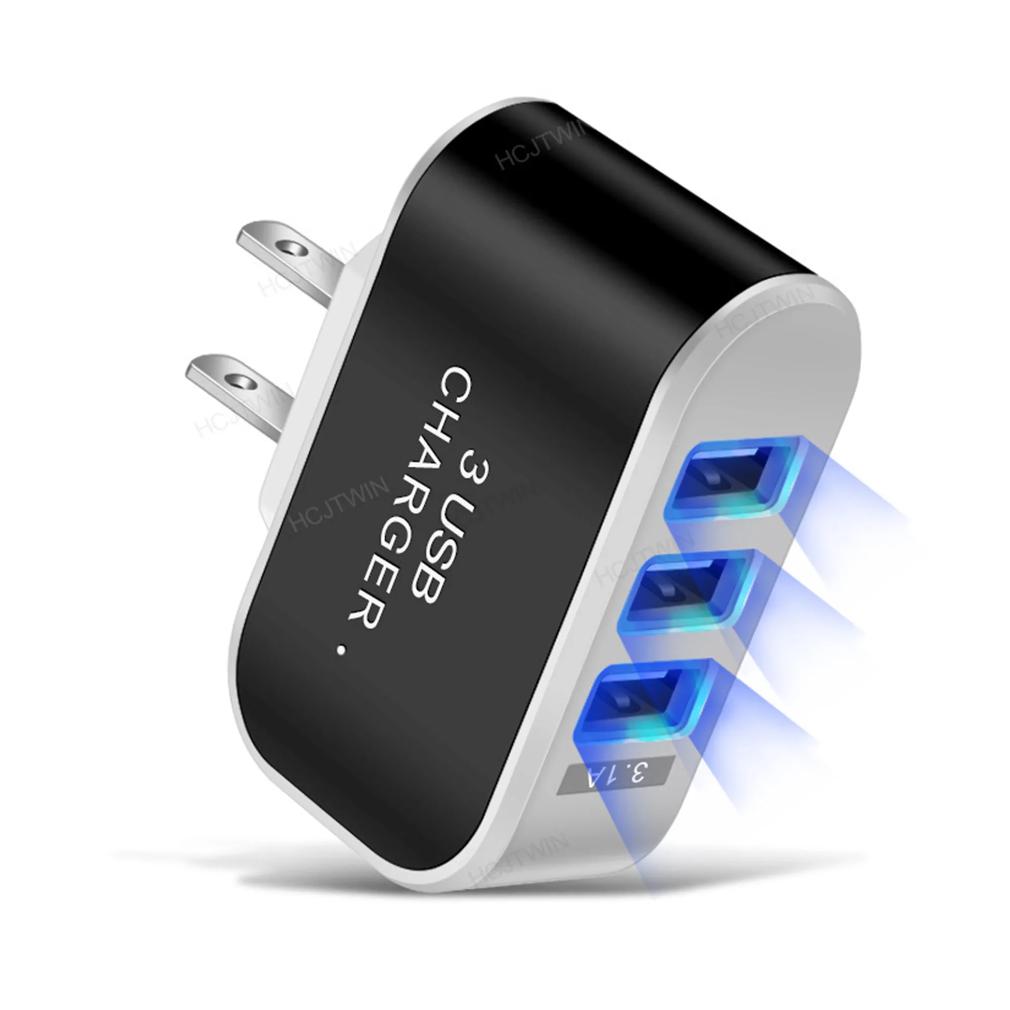 3-Port Usb Charger Block MOQ 100PCS 14