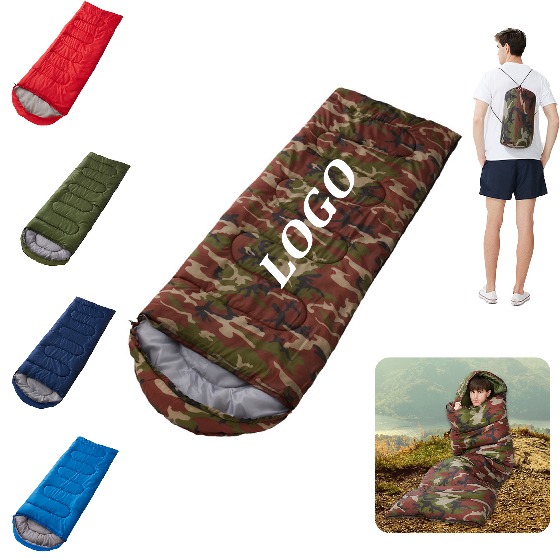 Backpacking Camping Sleeping Bag 4