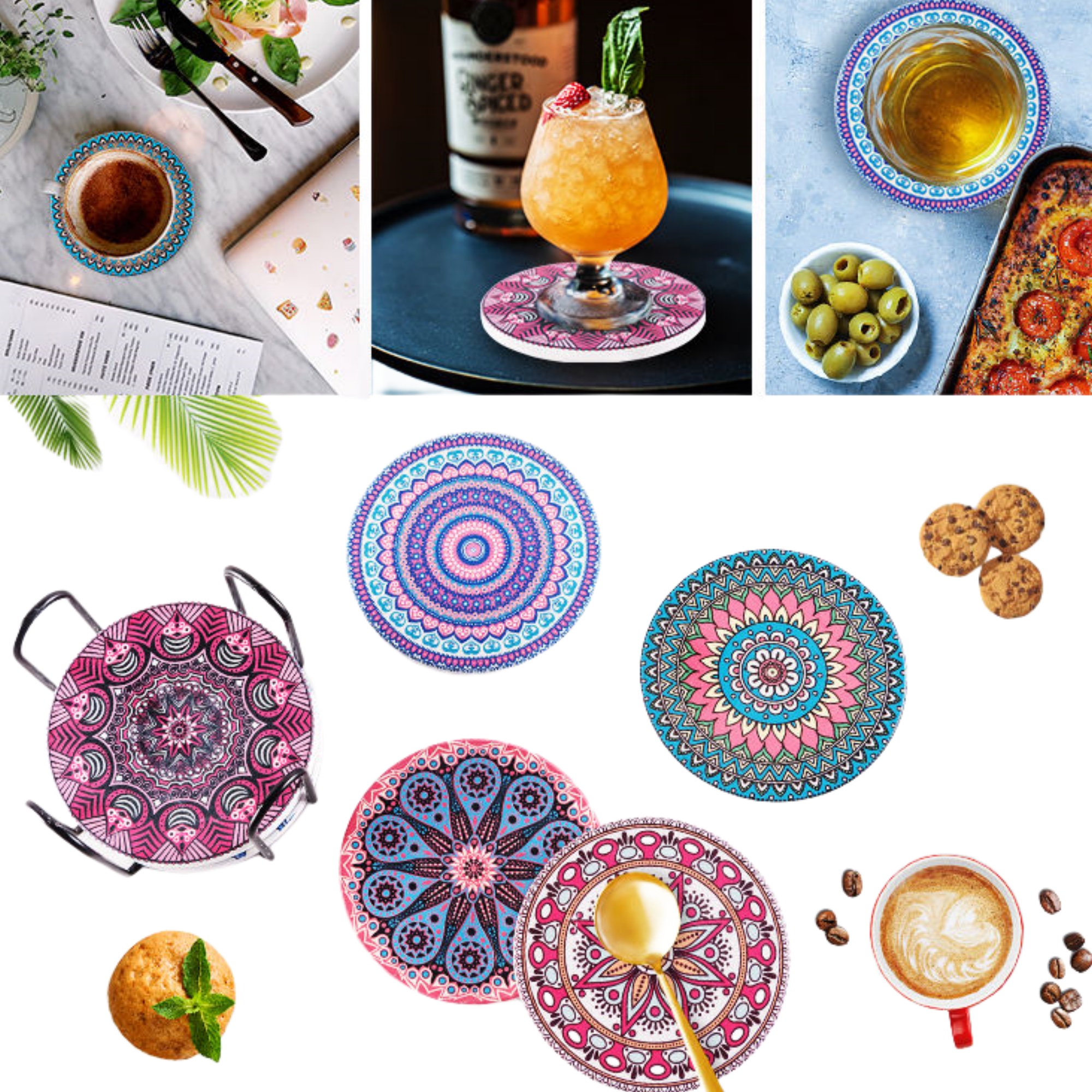 Home Tabletop Protection Coaster 6