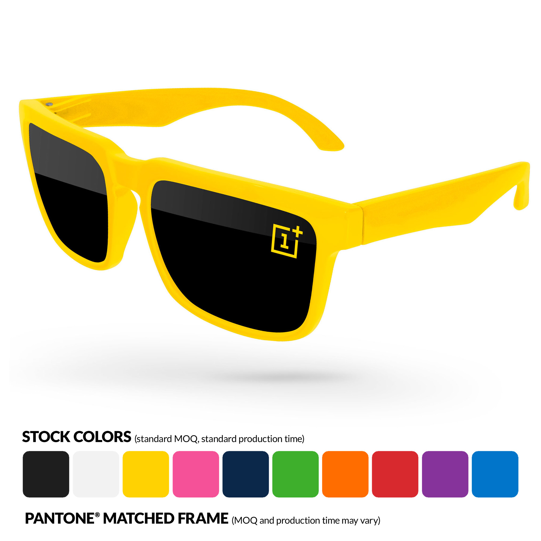 Heat Sunglasses w/ Lens Imprint 9