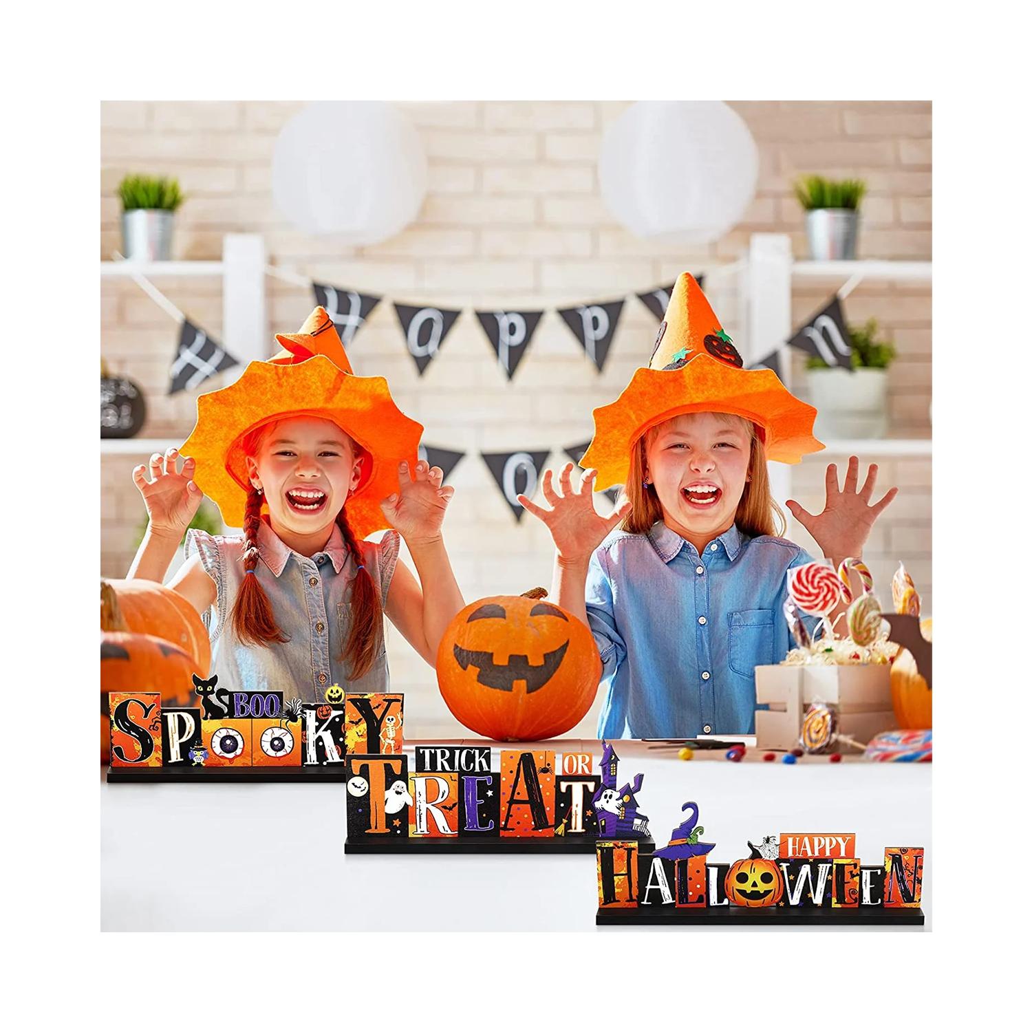 3-Piece Halloween Table Decorations 2