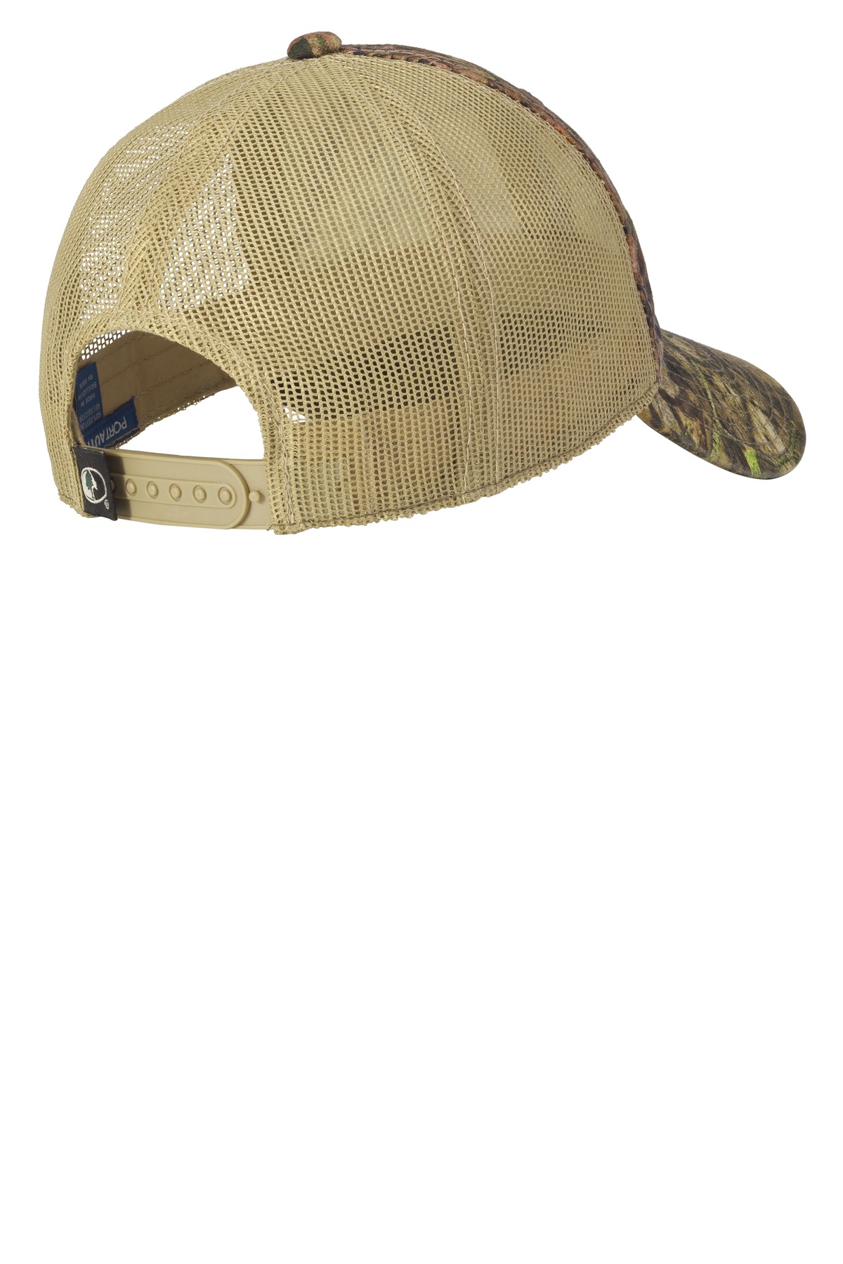 Unstructured Camouflage Mesh Back Cap