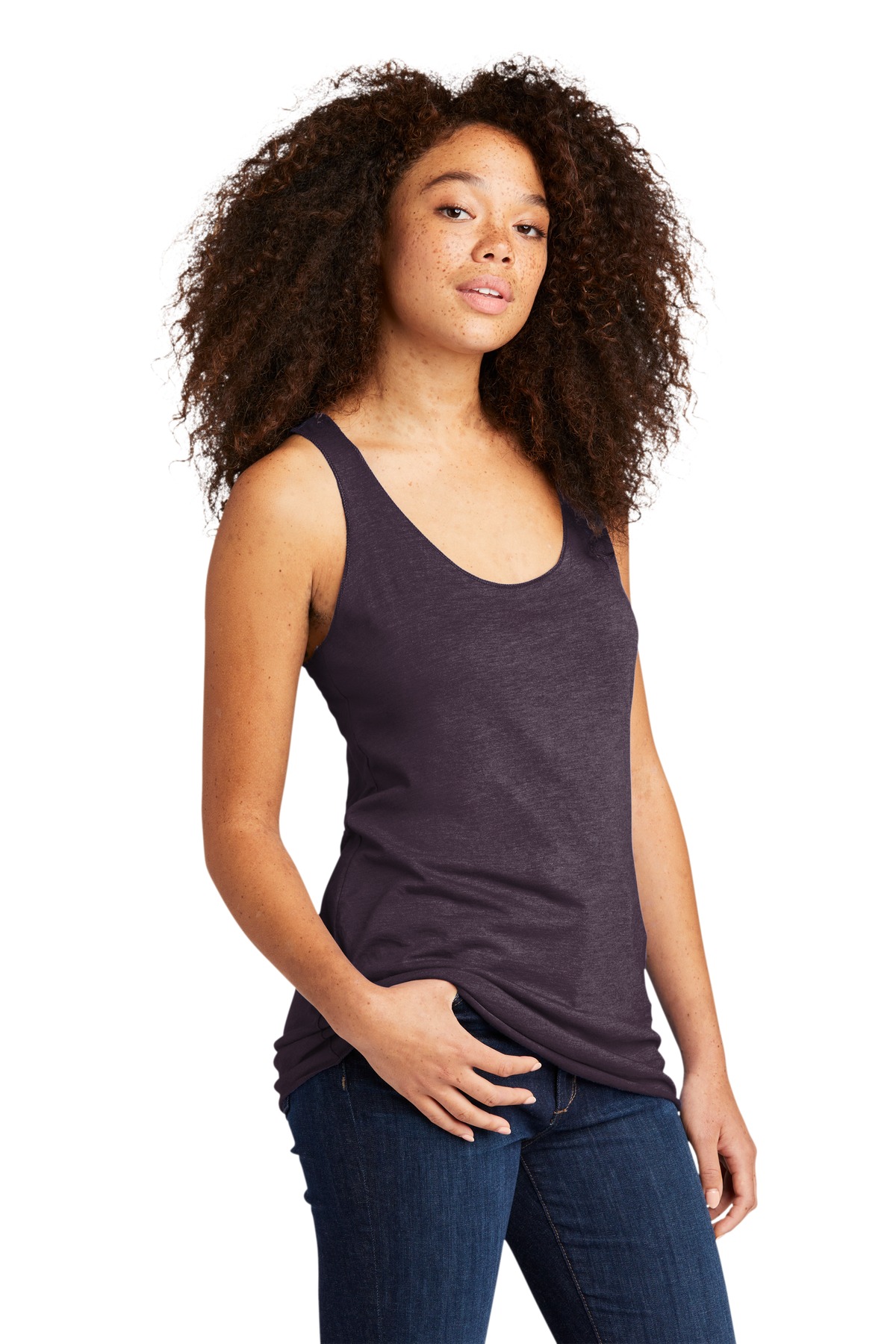 Next Level Apparel Women's Tri-Blend Racerback Tank. NL6733 160
