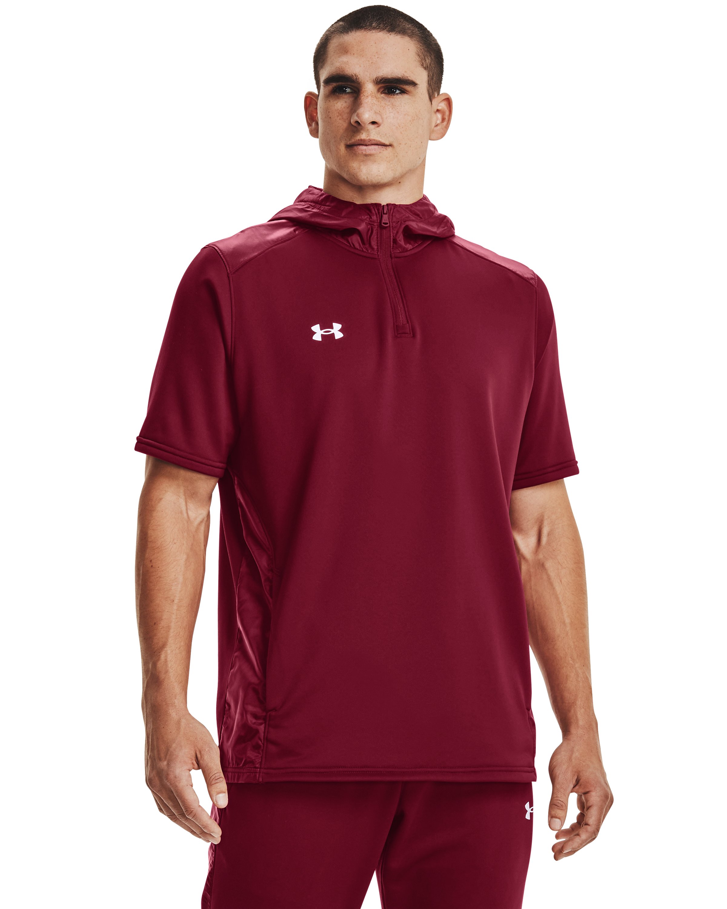UA Command Men's Short Sleeve Hoodie, custom hoodie or sweatshirt with logo imprint 11