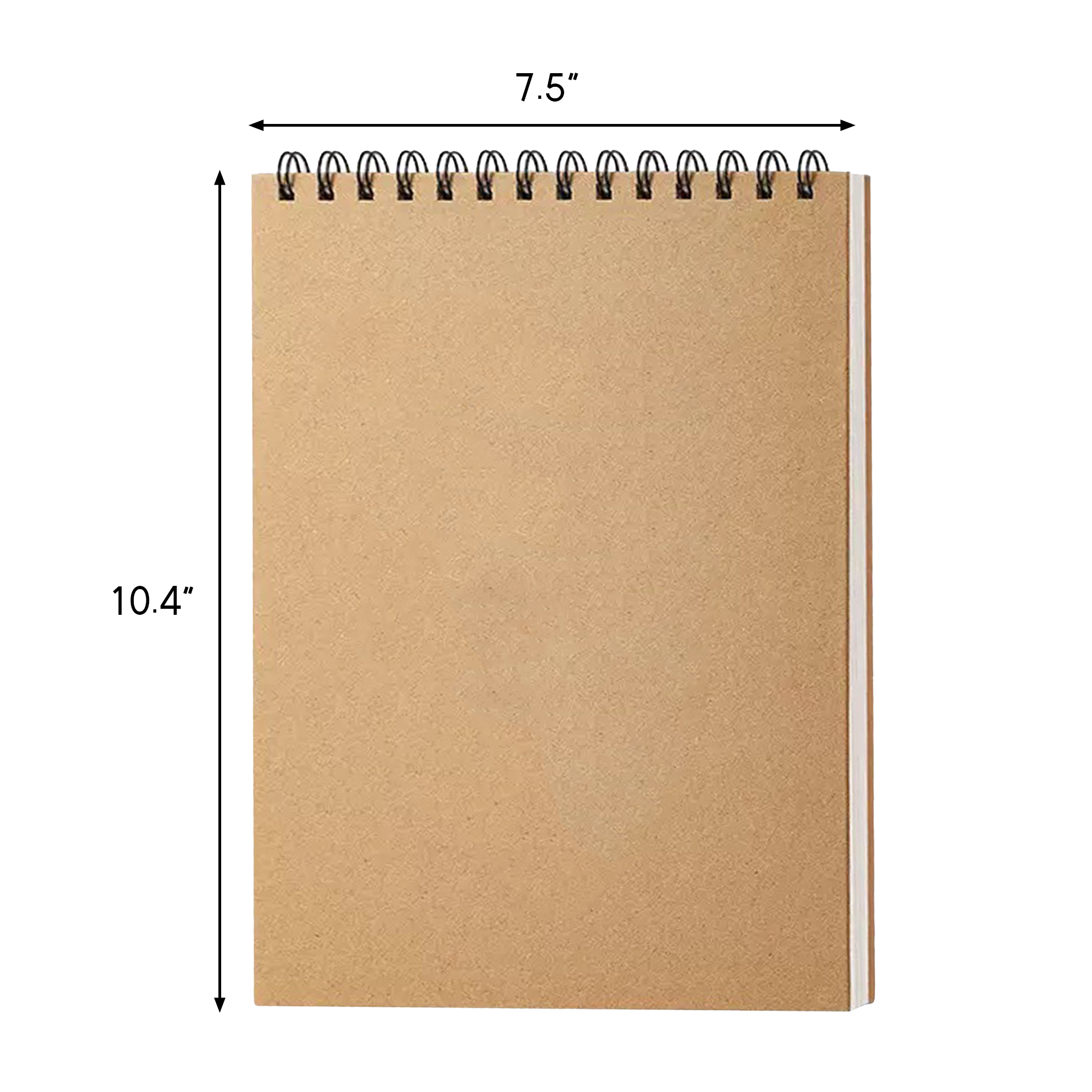 16K Top Bound Spiral Sketchbook 2