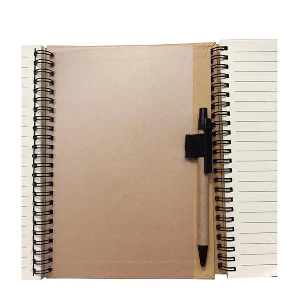 Spiral Notebook & Pen 2