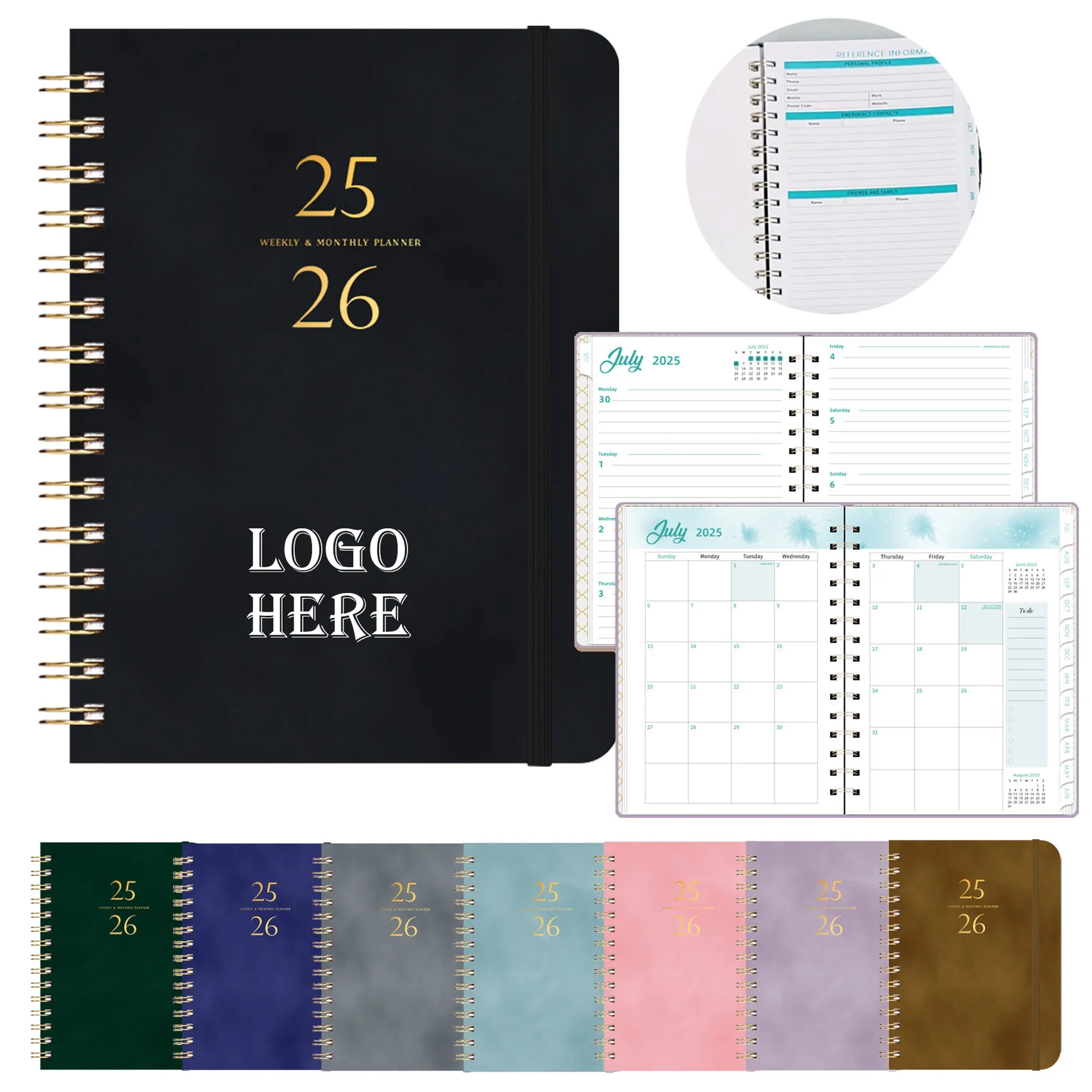 2025-2026 Daily Academic Planner 8