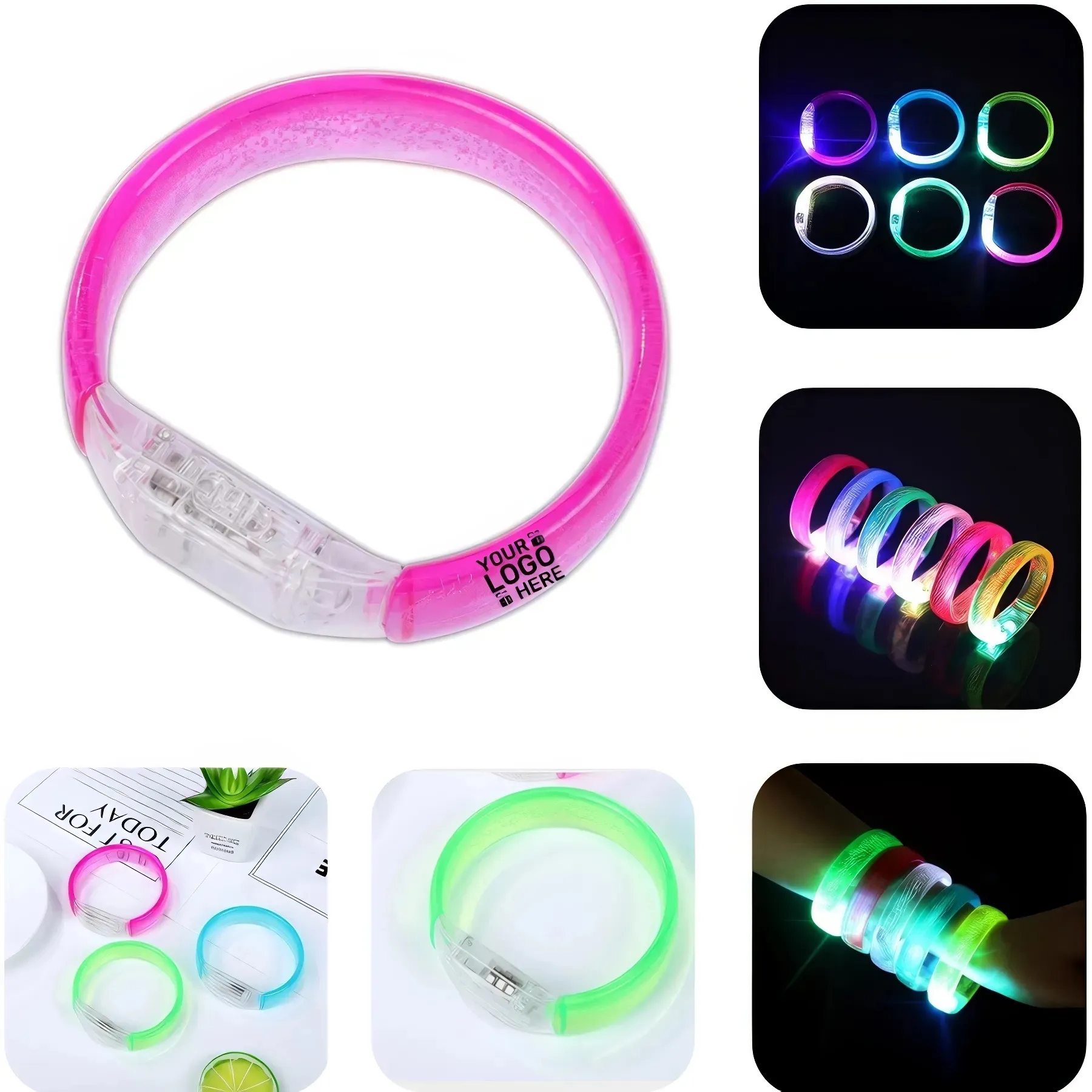 LED Bubble Glow Sticks Bracelets 6