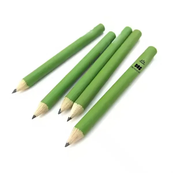 Compact 3.5-inch Golf Pencil without Eraser