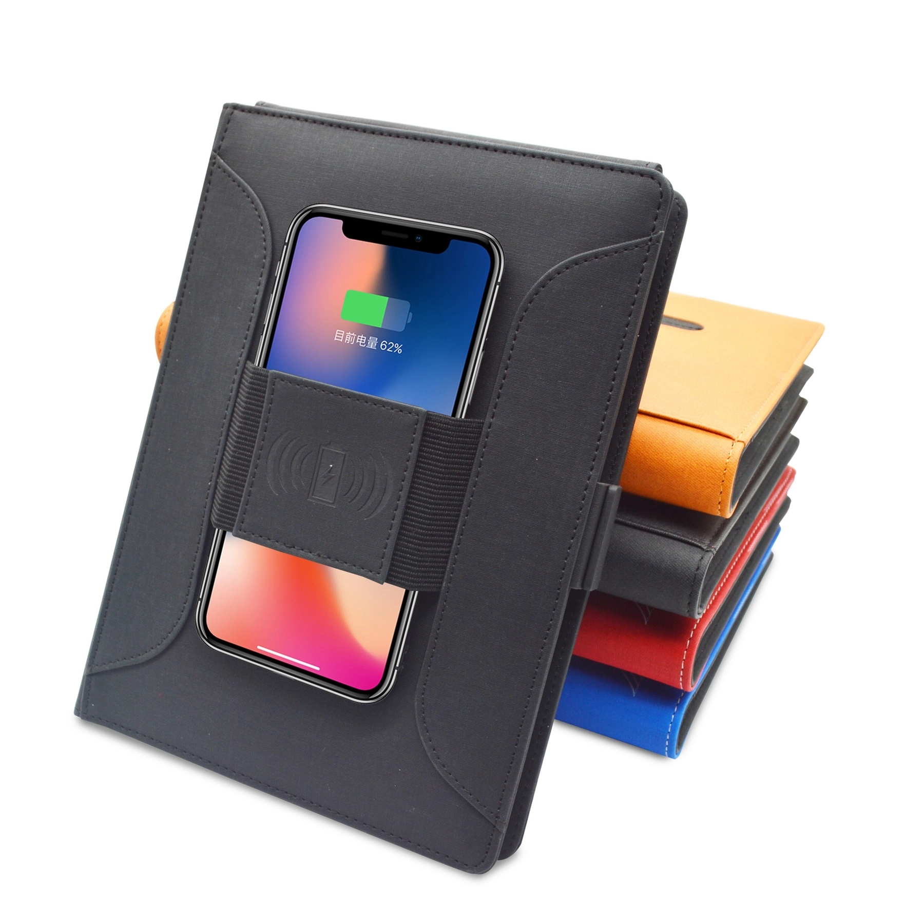 A5 8000mah Power Bank Notebook with Wireless Charger 1