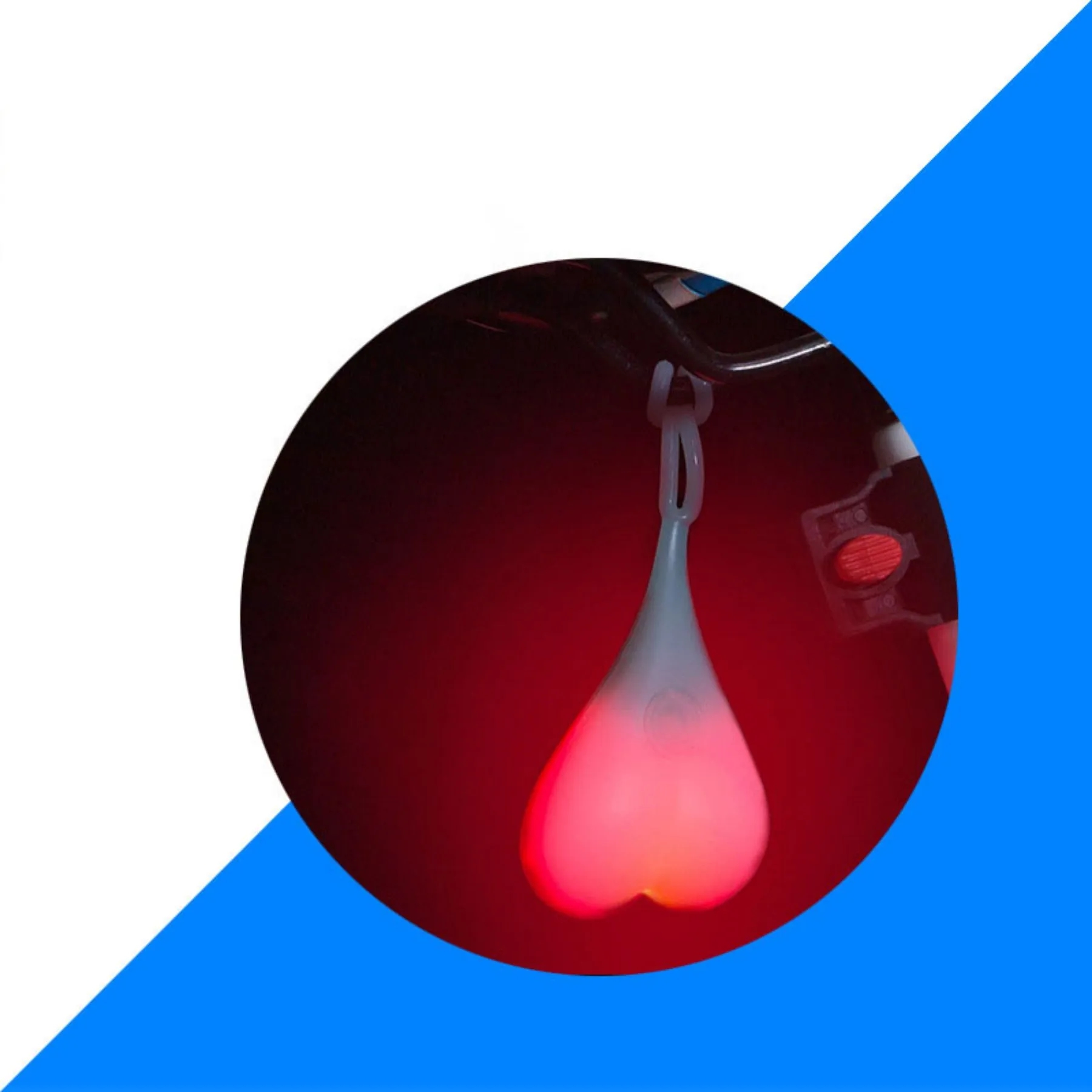Creative Bike Taillight& Backpack Hanging light 7