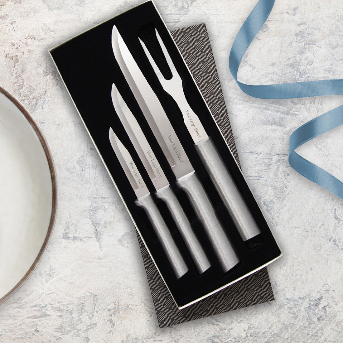 Prepare Then Carve Gift Set w/Silver Handle 3